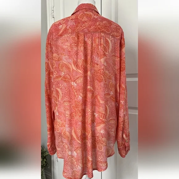 28 Anthropologie Pilcro Romy Buttondown Shirt - Picture 2 of 9